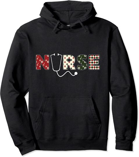 Nurse Stethoscope Nursing Technician Medical Care Pullover Hoodie