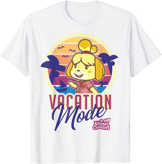 Animal Crossing New Horizons Isabelle Vacation Mode T-Shirt