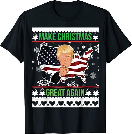 Make Christmas Great Again Donald Trump T-Shirt