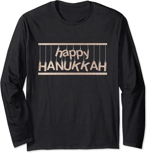 Classic Happy Hanukkah Long Sleeve