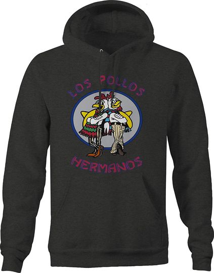 Los Pollos Hermanos Hoodies for Men Dark Gray