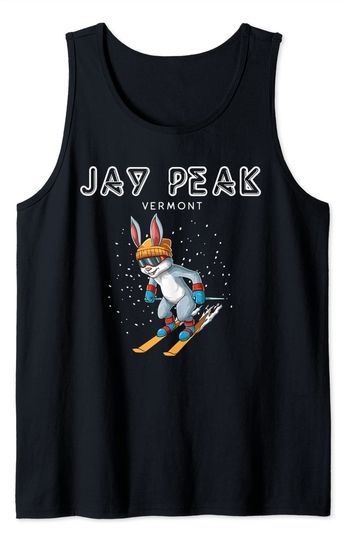 Ski Bunny Tank Top Jay Peak Vermont