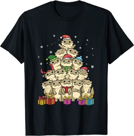 Bearded Dragon Christmas Tree T-Shirt