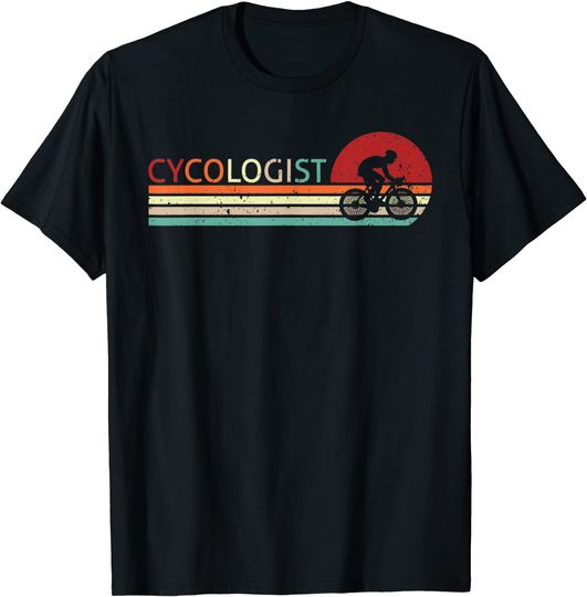 Cycologist Vintage Cycling Bicycle Cyclist Road Men & Women T-Shirt