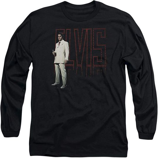 Elvis Presley White Suit  Long-Sleeve T Shirt