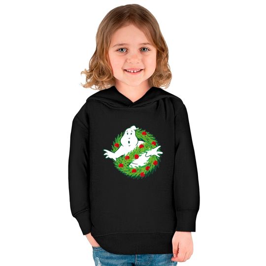 Ghostbusters Classic Logo Christmas Kids Pullover Hoodie