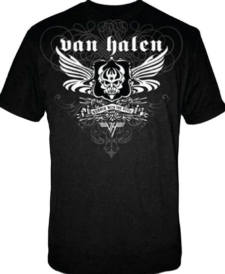Discover van B&w Winged Devil T-Shirt