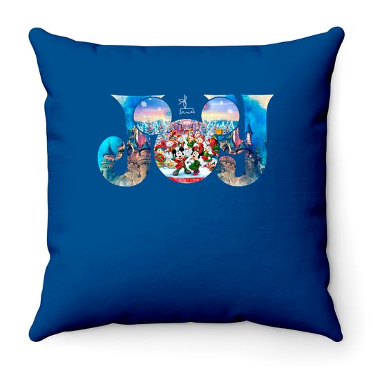 Funny Mickey Disney Christmas Joy Pillows