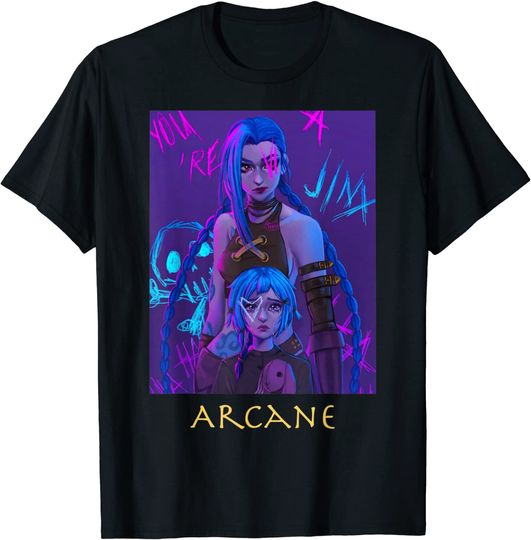 League Of Legend Arcane Jinx T-Shirt