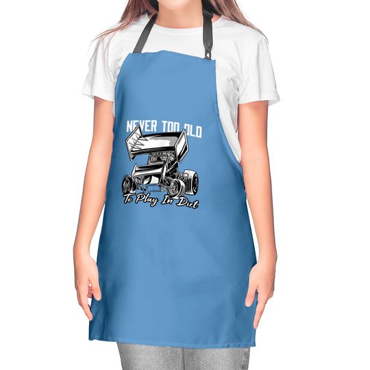 Sprint Car / Dirt Track Racing: Play In Dirt Kitchen Apron