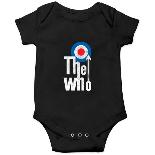 The Who Official Target Logo Arrow Onesie