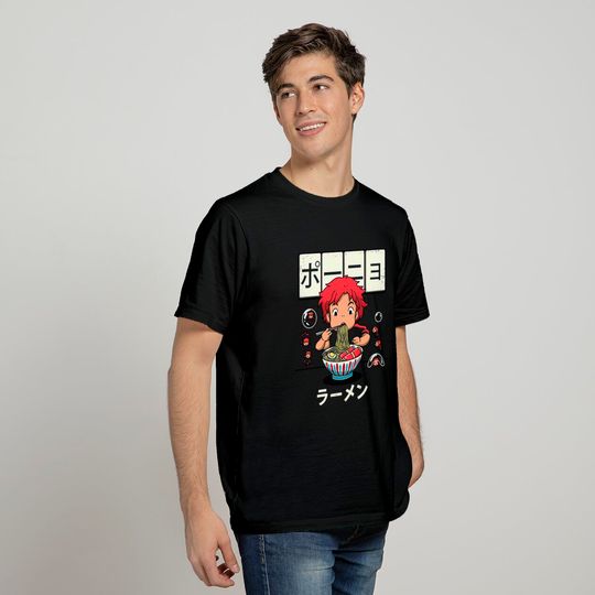 Ponyo Goldfish Ramen T Shirt