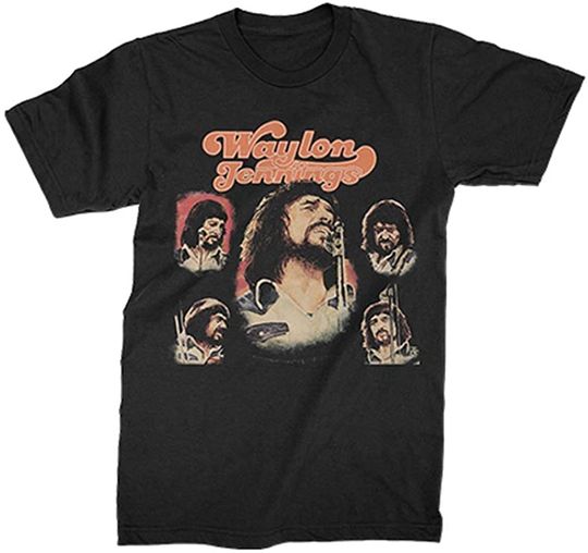 Waylon Jennings Texas 74 T-Shirt