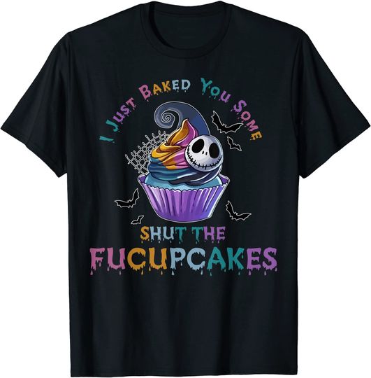 Shut The Fucupcakes T-shirt Vintage I Just Baked You Some Shut The Fucupcakes Cat Baking