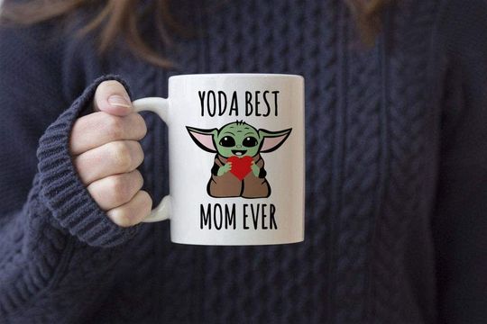 Baby Yoda Christmas Gift For Mom Mug