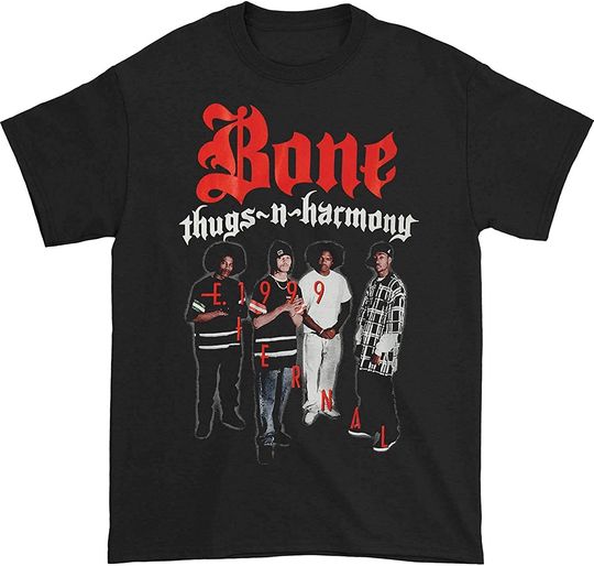 Bone Thugs-N-Harmony Men's E 1999 T-Shirt Black