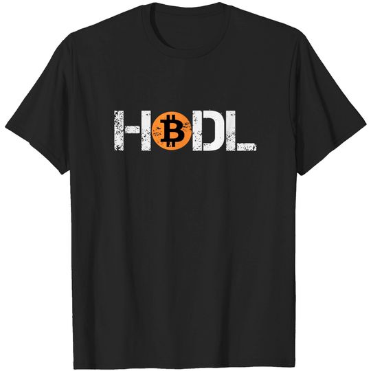 Discover HODL Bitcoin BTC Logo Hodler Crypto Currency Trader Gift T-Shirt