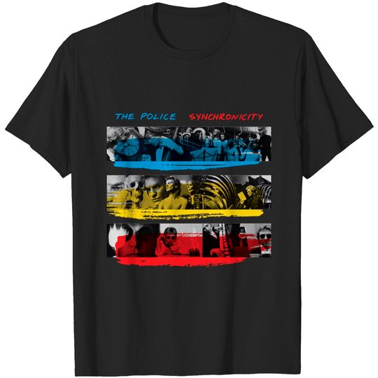 Police Synchronicity Fitted Jersey T Shirt