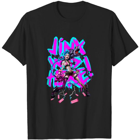 League of Legends Jinx Was Here T-Shirt