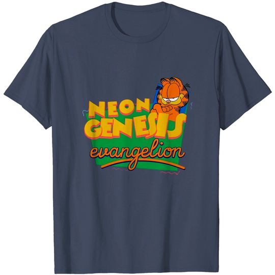 Genesis Evangelion Garfield Classic T Shirt