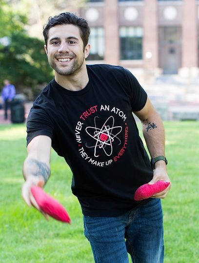 Never Trust an Atom They Make Up Everything T-Shirt