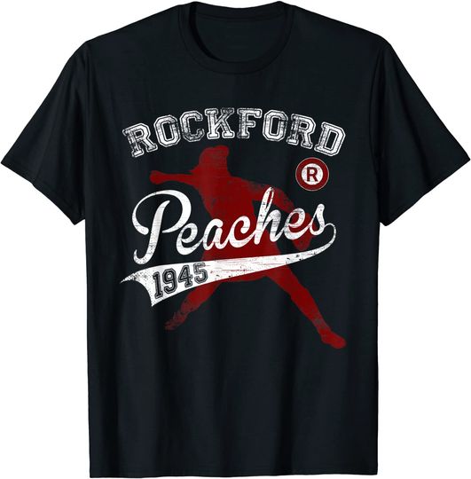 Baseball Tshirt Rockford Peaches Shirt Feminist Graphic Tees