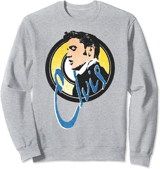 Elvis Presley  Vintage Circle Sweatshirt