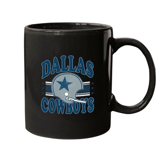 Vintage Dallas Cowboys Football Mugs