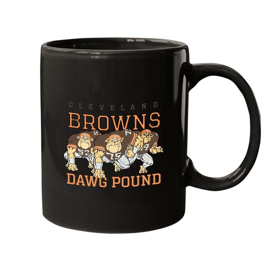 Dawg Pound Retro Cleveland Browns Coffee Mug