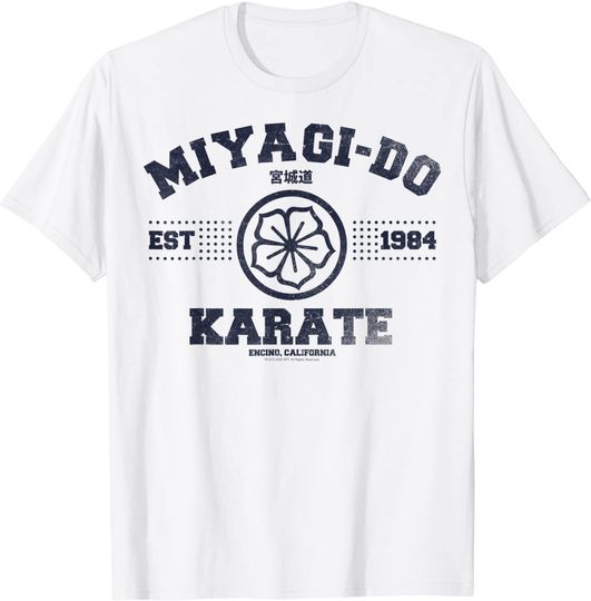 Cobra Kai Miyagi-Do Collegiate Logo T-Shirt