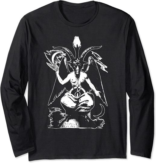 Sigil Of Baphomet Long Sleeve Baphomet Black Magic Satanic Devil