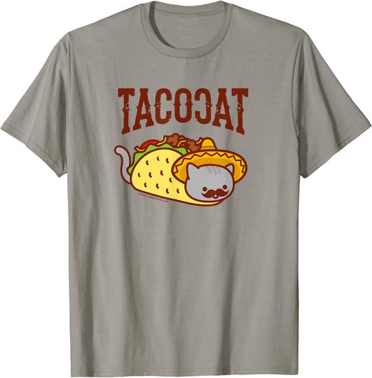 Funny Cat T-Shirt - Mexican Taco Cat T-Shirt