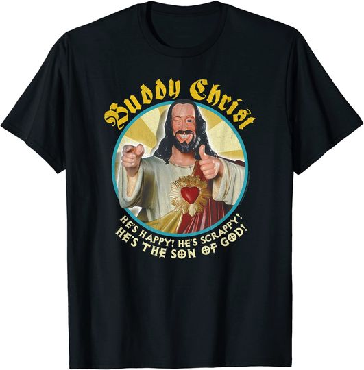 Jay and Silent Bob Buddy Christ T-Shirt