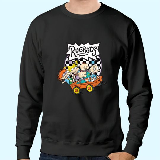 Rugrats Playing Funny Face Sweatshirts