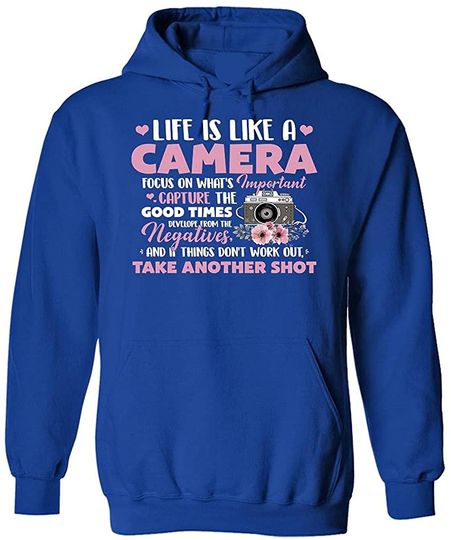 Life Is Like A Camera Tank Top Photographer Photography Cute