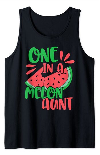 Aunt Tank Top One In A Melon Aunt