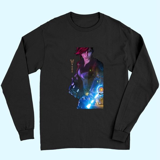 Arcane Vi League Of Legend Long Sleeves
