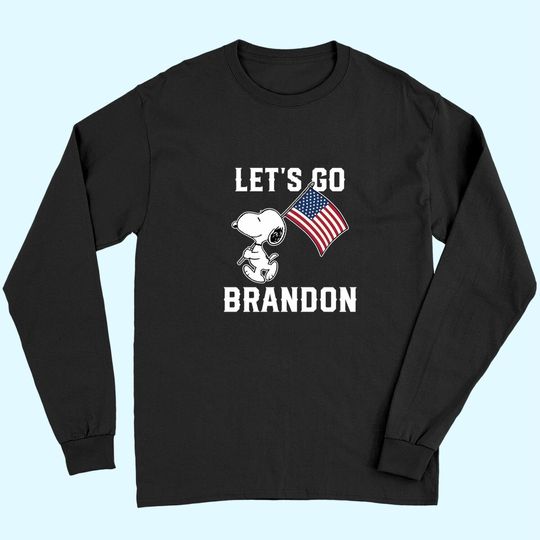 Let's Go Brandon Snoopy Long Sleeves