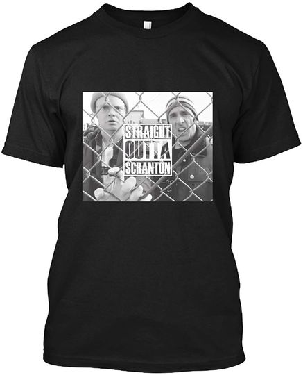 The Office Movies Straight Outta Scranton Electric City The Office Tv Show Fan T Shirt