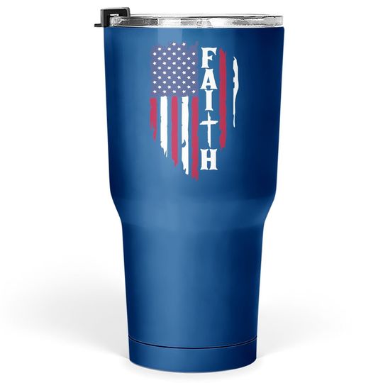 4th Of July Tumbler 30 Oz American Flag Graphic Tumblers 30 oz Patriotic Stars Stripes Independence Day Tops