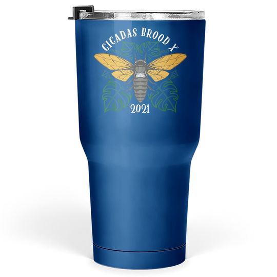 Tumbler 30 Oz Cicada Brood X 2021