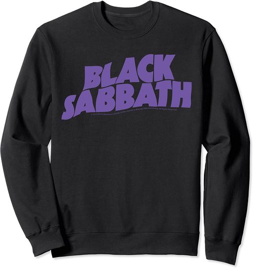 Black Sabbath  Logo Sweatshirt