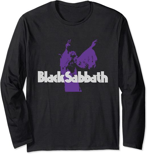 Black Sabbath  Purple Ozzy Long Sleeve T-Shirt