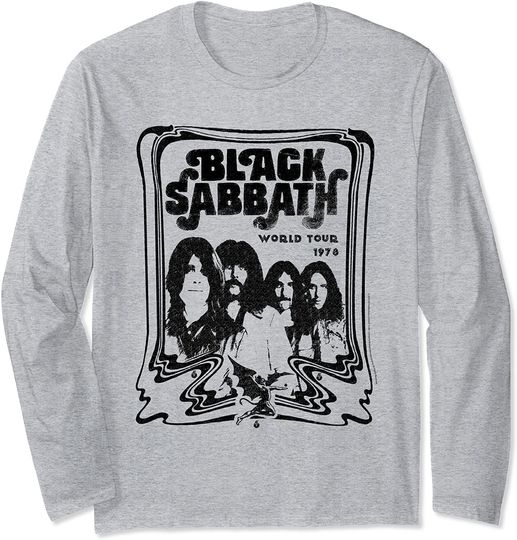 Black Sabbath  World Tour 78 Long Sleeve Shirt Long Sleeve T-Shirt