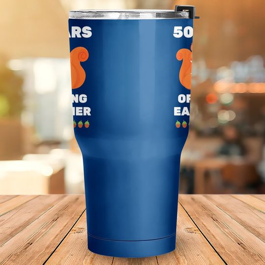 50th 50-year Wedding Anniversary Funny Couple For Him Her Tumbler 30 Oz