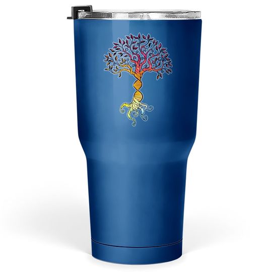Cool Dna Tree | Funny Plant Genealogy Student Lover Gift Tumbler 30 Oz