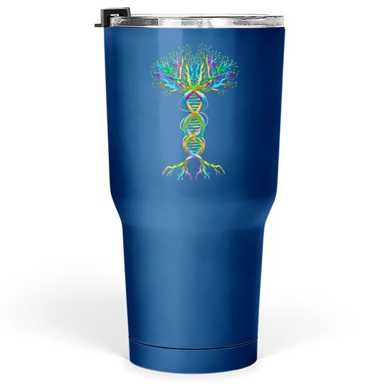 Cool Dna Tree | Funny Plant Genealogy Student Lover Gift Tumbler 30 Oz