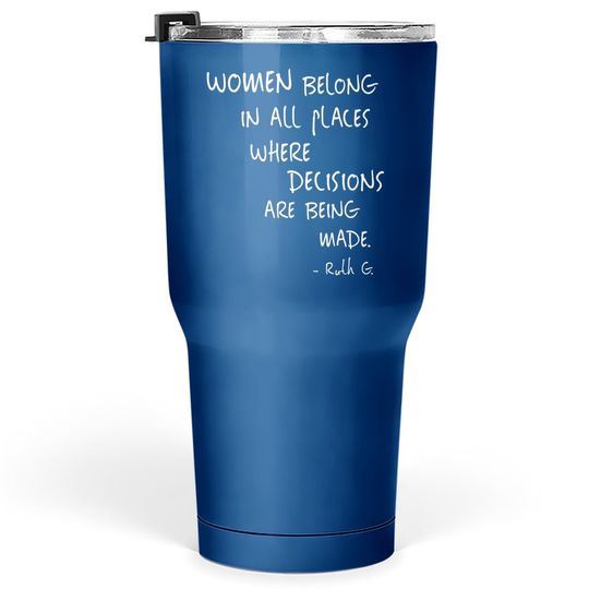 Equal Rights Rights Political Feminism Feminist Gift Tumbler 30 Oz