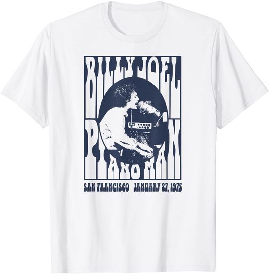 Billy Joel - Piano Man, 1975 T-Shirt