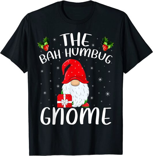 Matching Family Group Christmas The Bah Humbug Gnome T-Shirt